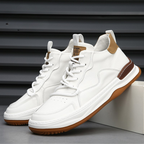 ALBERTI LEATHER TRAINERS