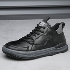 ALBERTI LEATHER TRAINERS