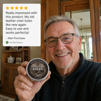 QuickFix™ –  Leather and Wood Balm | Scratch Remover + Brush